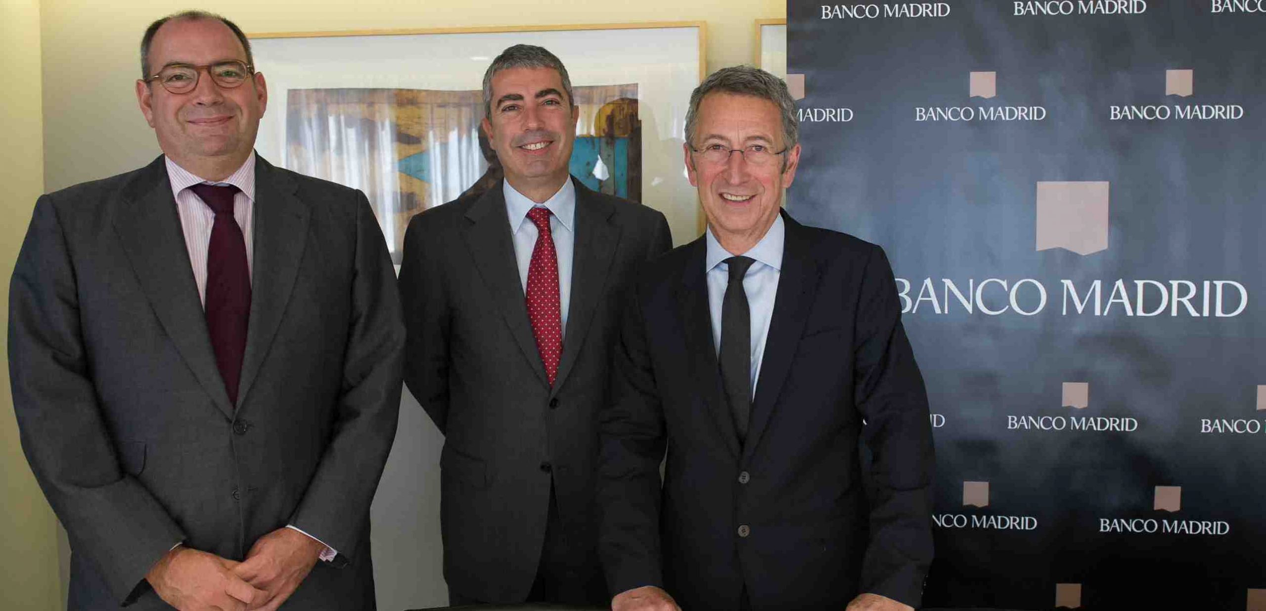 Banco Madrid busca impulsar sus activos un 62% hasta 2017 de forma orgánica