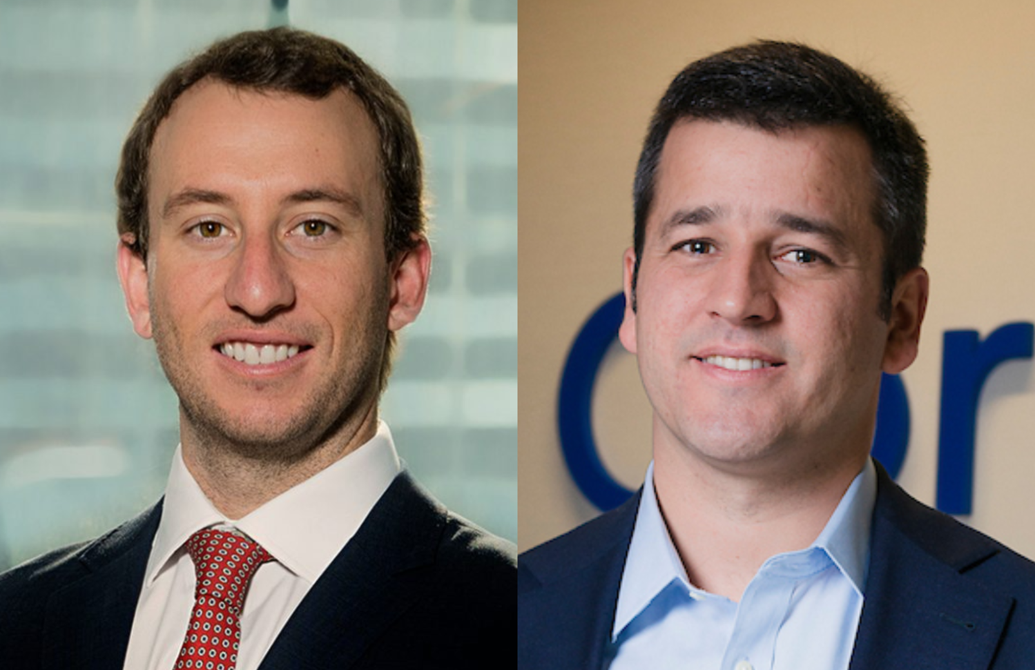 (cedida) Andrés Gardeweg, portfolio manager de Deuda Privada y Private Equity de Frontal Trust (izq), y Andrés Prats, gerente general y fundador de Cordada