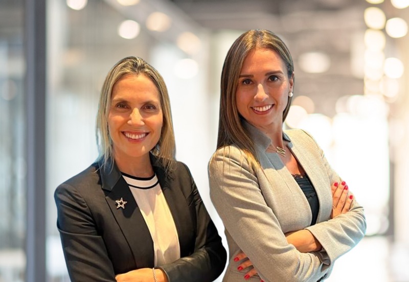 Julieta Henke y María Elena Isaza
